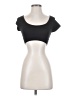 Aerie Black Short Sleeve Top Size S - photo 1