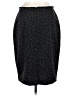 Ann Taylor Animal Print Black Casual Skirt Size 6 - photo 2