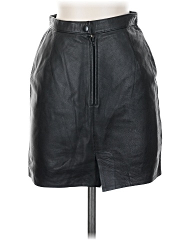 Gianni Faux Leather Skirt (view 1)
