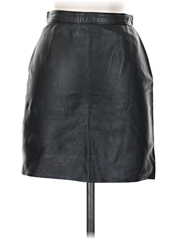 Gianni Faux Leather Skirt (view 2)