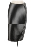 Apt. 9 Stripes Black Casual Skirt Size M - photo 1