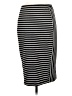 Apt. 9 Stripes Black Casual Skirt Size M - photo 2