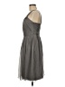 J.Crew 100% Polyester Gray Cocktail Dress Size 8 - photo 5