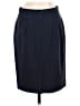 Banana Republic Solid Blue Wool Skirt Size 6 - photo 2