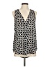 Banana Republic 100% Polyester Black Sleeveless Blouse Size M - photo 1