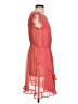A New Day 100% Polyester Hearts Orange Cocktail Dress Size S - photo 4