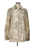 Dear John Paisley Ivory Long Sleeve Blouse Size L - photo 1