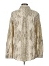 Dear John Paisley Ivory Long Sleeve Blouse Size L - photo 2