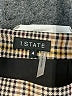 1.State Houndstooth Brown Formal Skirt Size 4 - photo 4