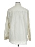 Lane Bryant 100% Lyocell Solid Ivory Long Sleeve Button-Down Shirt Size 16 - photo 2