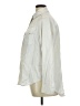 Lane Bryant 100% Lyocell Solid Ivory Long Sleeve Button-Down Shirt Size 16 - photo 5
