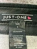 JustOne 100% Polyester Black Faux Leather Skirt Size S - photo 4