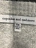 Cupcakes & Cashmere Stripes Silver Turtleneck Sweater Size XS - photo 7
