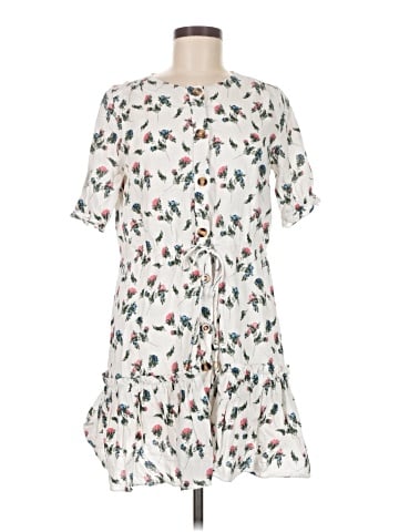 Olivaceous Casual Dress (view 1)