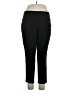 dalia Solid Black Active Pants Size 16 - photo 1