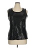 Notations Black Sleeveless Top Size XL - photo 1
