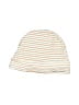 Duck Duck Goose 100% Cotton Stripes Ivory White Beanie Size Newborn - 9 mo - photo 1