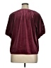 Gap Burgundy Short Sleeve Blouse Size XL - photo 2