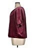 Gap Burgundy Short Sleeve Blouse Size XL - photo 5