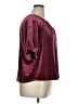 Gap Burgundy Short Sleeve Blouse Size XL - photo 4