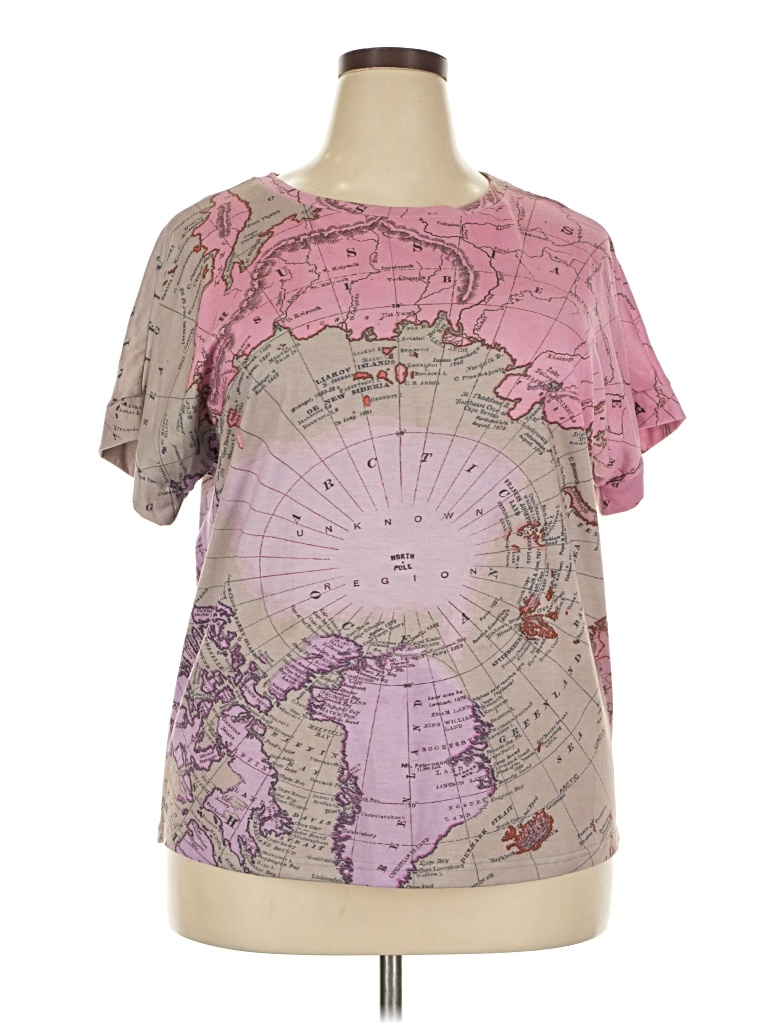 Pre-owned Misslook Short Sleeve T-shirt In Pink