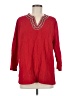 Cathy Daniels Red 3/4 Sleeve T-Shirt Size M - photo 1