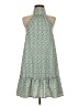 Assorted Brands Print Green Casual Dress Size S - photo 1