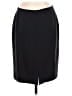 Hillard & Hanson 100% Acetate Solid Black Formal Skirt Size 8 - photo 2