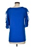 Worthington Blue 3/4 Sleeve Blouse Size M - photo 2