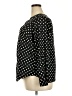 Torrid Polka Dots Black Long Sleeve Blouse Size 2X Plus (2) - photo 5