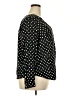 Torrid Polka Dots Black Long Sleeve Blouse Size 2X Plus (2) - photo 4