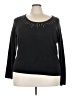 Carolyn Taylor 100% Acrylic Black Pullover Sweater Size 2X - photo 1