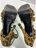 Saint Laurent 100% Suede Animal Print Brown Heels Size EU 40 - photo 8