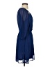 Daniel Rainn 100% Polyester Solid Blue Casual Dress Size S - photo 4