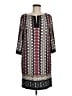 Laundry by Shelli Segal Print Black Casual Dress Size 8 - photo 1