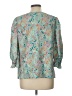 Shein Teal 3/4 Sleeve Blouse Size L - photo 2