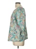 Shein Teal 3/4 Sleeve Blouse Size L - photo 5