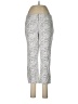 Saint Tropez West Tweed Silver Casual Pants Size 6 - photo 1