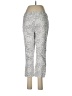 Saint Tropez West Tweed Silver Casual Pants Size 6 - photo 2