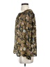 Ann Taylor LOFT 100% Polyester Gold Long Sleeve Blouse Size S - photo 5