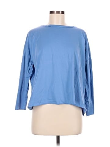 Planet By Lauren G 3/4 Sleeve T-Shirt (view 1)