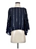 Floreat Blue 3/4 Sleeve Blouse Size S - photo 1