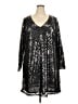 City Chic 100% Polyester Silver Cocktail Dress Size 22 Plus (XL) - photo 1