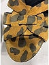 Saint Laurent 100% Suede Animal Print Brown Heels Size EU 40 - photo 3