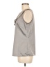 Gap Outlet 100% Polyester Gray Sleeveless Blouse Size M - photo 5