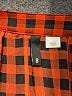 Unbranded 100% Polyester Orange 3/4 Sleeve Blouse Size 8 - photo 7