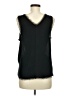 Chelsea28 100% Polyester Black Sleeveless Blouse Size M - photo 2