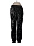 Le Gali 100% Polyester Stars Black Casual Pants Size L - photo 1