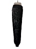 Le Gali 100% Polyester Stars Black Casual Pants Size L - photo 4