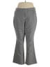 Cato Houndstooth Gray Black Dress Pants Size 18 - photo 1